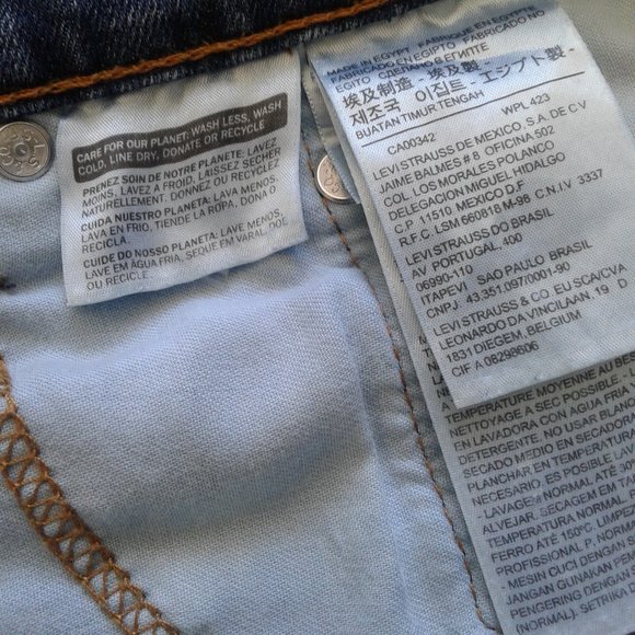 Mens LEVI'S jeans  W50 L30  model 541 - Picture 9 of 9